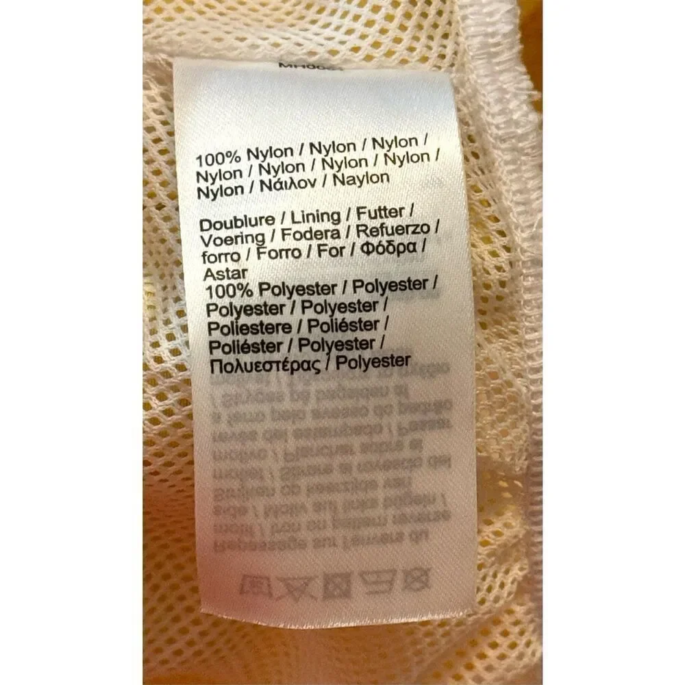 Lacoste Netted Yellow Men’s Board Swim Trunks Large - Picture 5 of 10